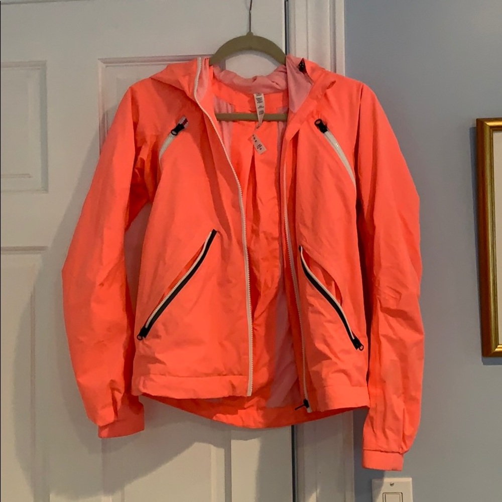 Athletic zip up jacket